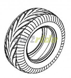 Dualtron X 13 Inch Tubeless Tire