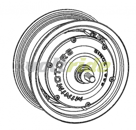 Dualtron Ultra 2, Ultra, Thunder Front Motor Assembly