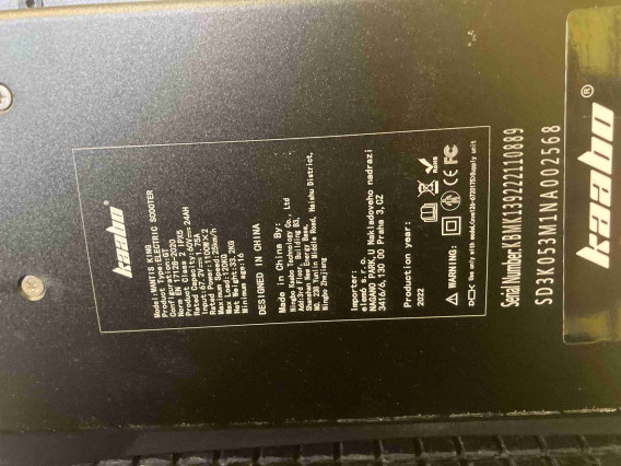 Kaabo Mantis King GT - ridden for 4 km